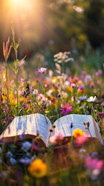 Wildflowers & Book